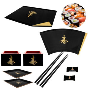 Kit Culinária Oriental para Sushi 10 Peças